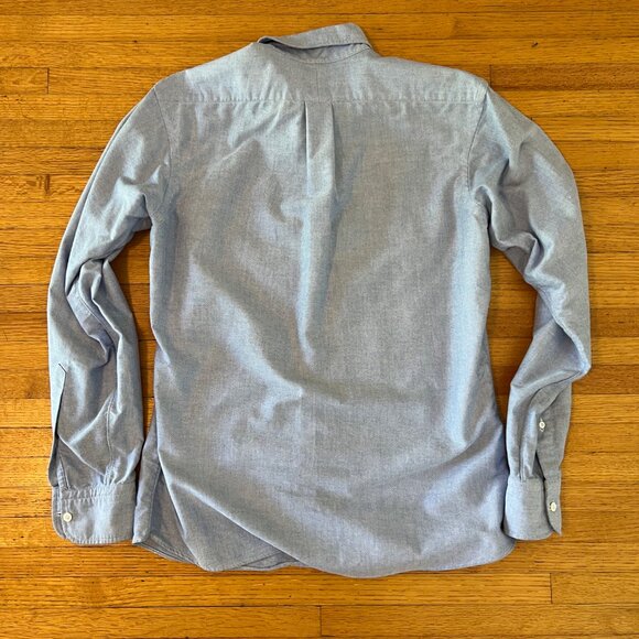Hamilton Shirts - Mens' M Blue Oxford button down - Picture 3 of 3